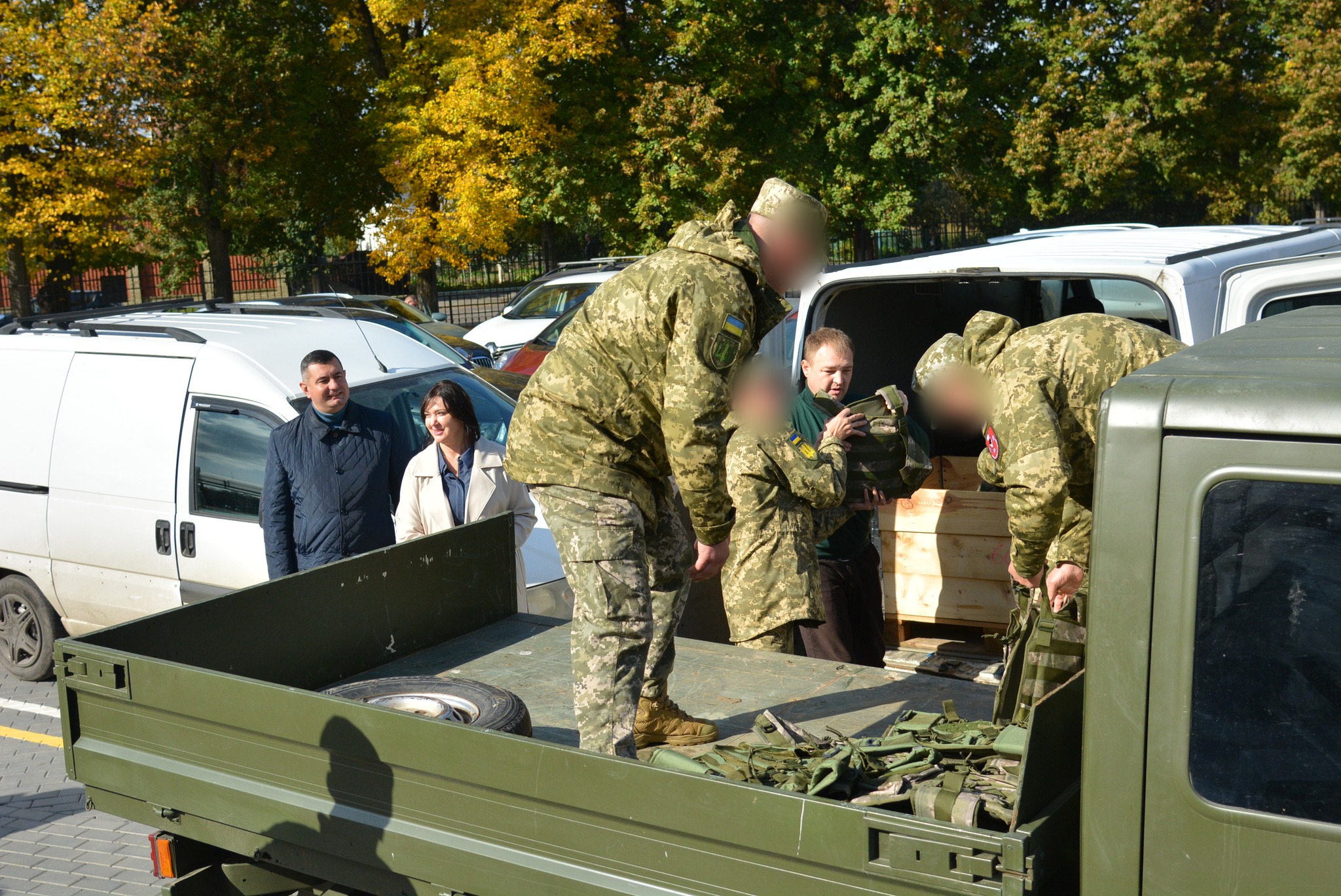 ВОЛИНСЬКА БРОНЯ: ВІЙСЬКОВИМ ПЕРЕДАЛИ ТАКТИТЧНЕ СПОРЯДЖЕННЯ