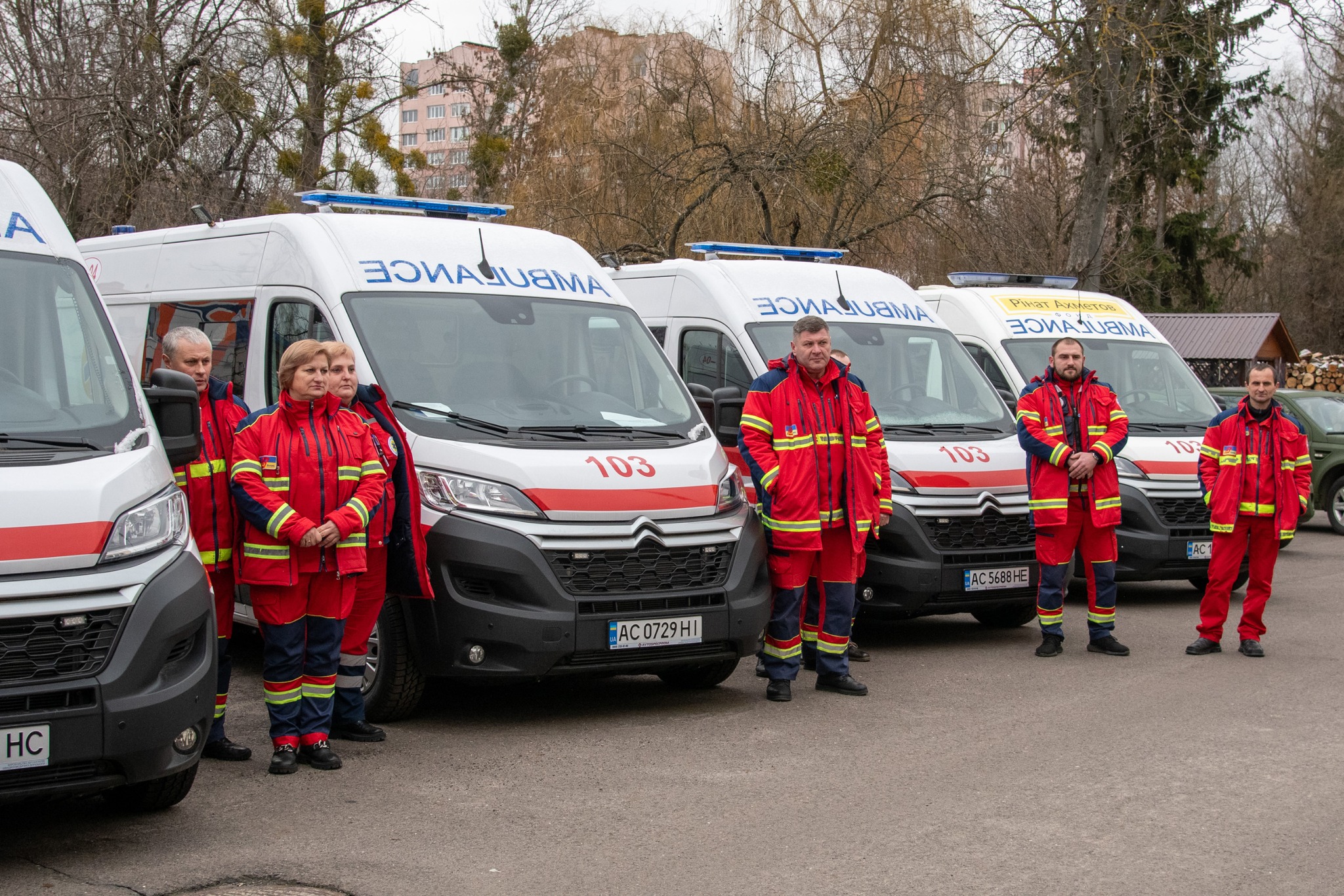 ПАРК ВОЛИНСЬКОЇ «ЕКСТРЕНКИ» ПОПОВНИВСЯ ЩЕ 5 РЕАНІМОБІЛЯМИ