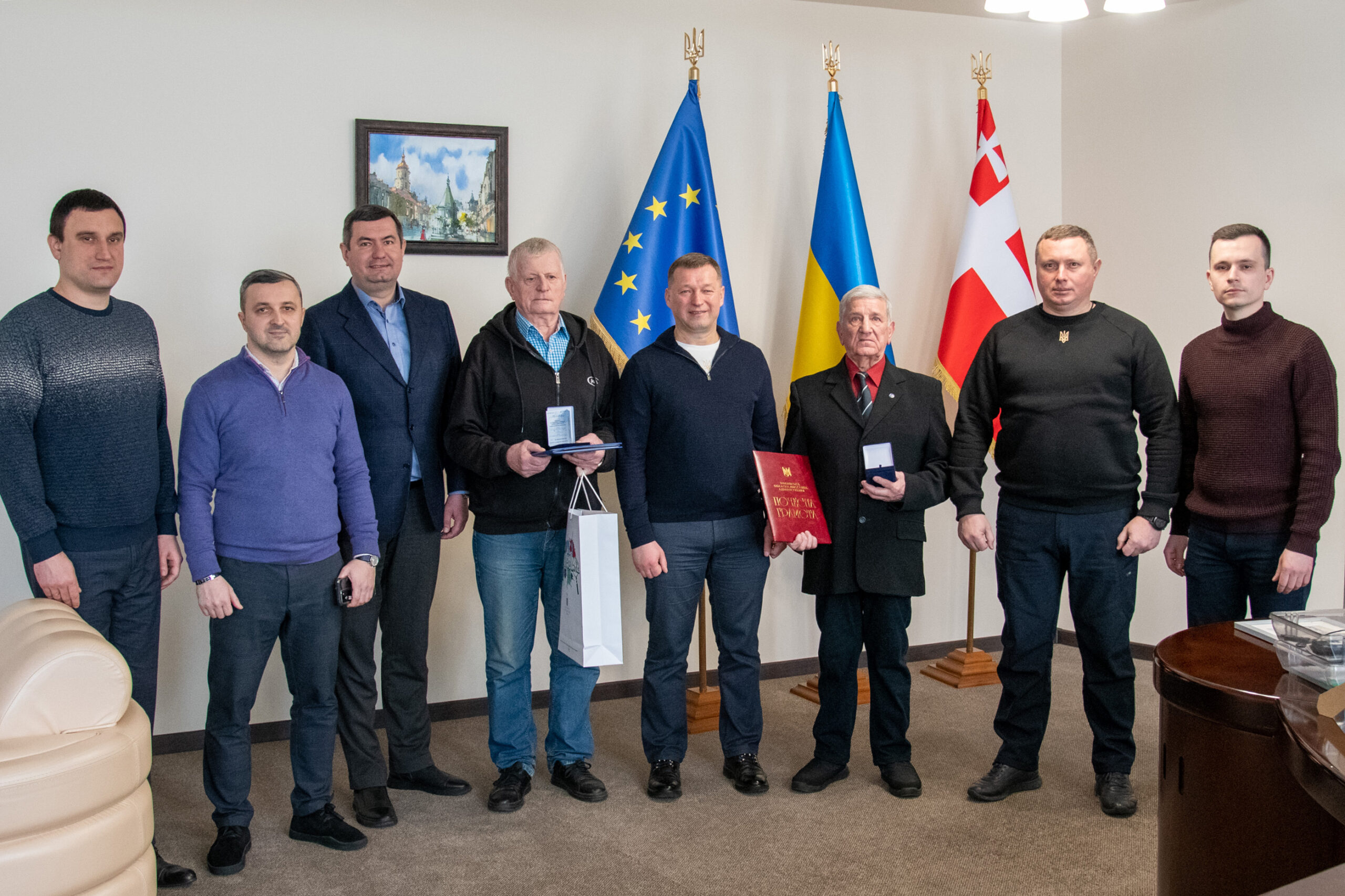 КЕРІВНИКИ ОБЛАСТІ ВІДЗНАЧИЛИ ТИТУЛОВАНИХ ВОЛИНСЬКИХ СПОРТСМЕНІВ І ТРЕНЕРІВ