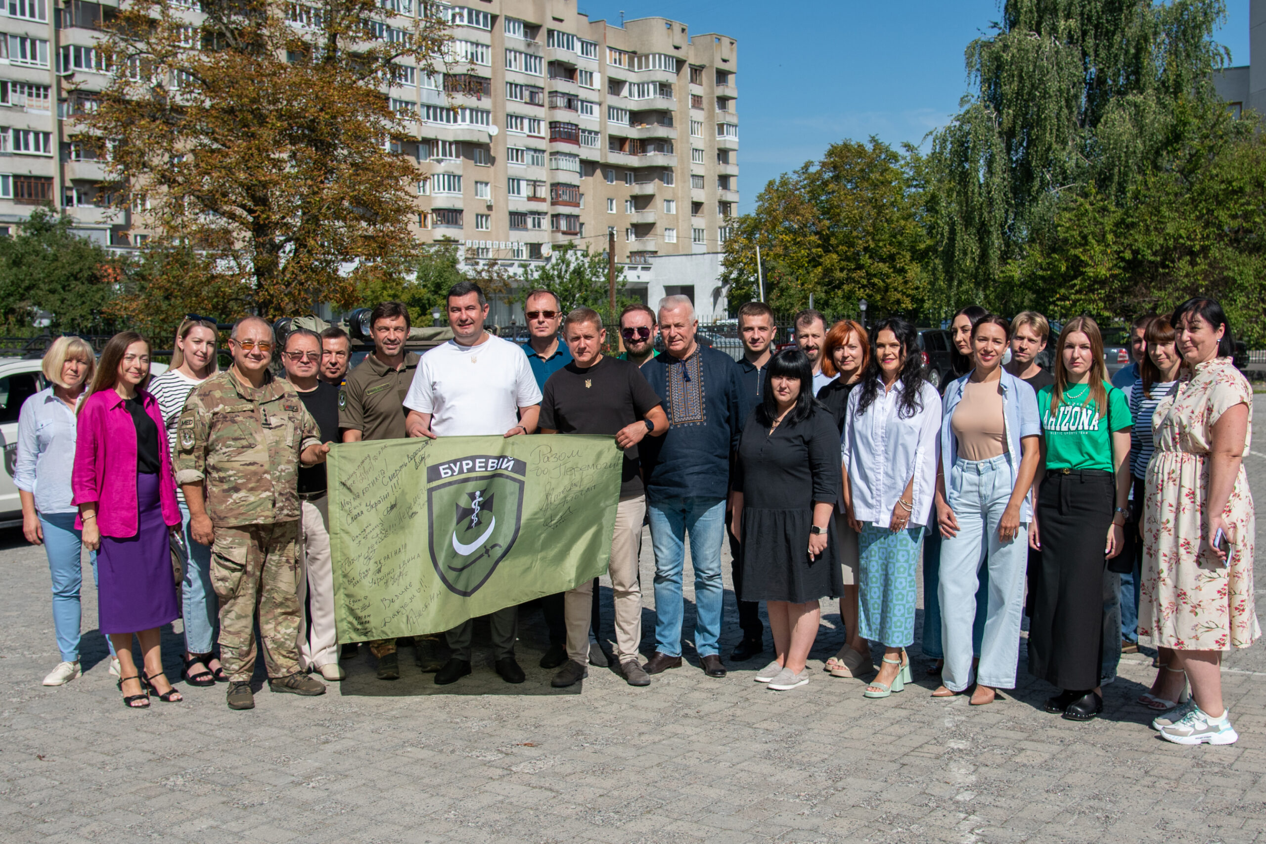 ВОЛИНЬРАДА ВІДРЕМОНТУВАЛА АВТО ДЛЯ ПОТРЕБ ВІЙСЬКОВИХ МЕДИКІВ