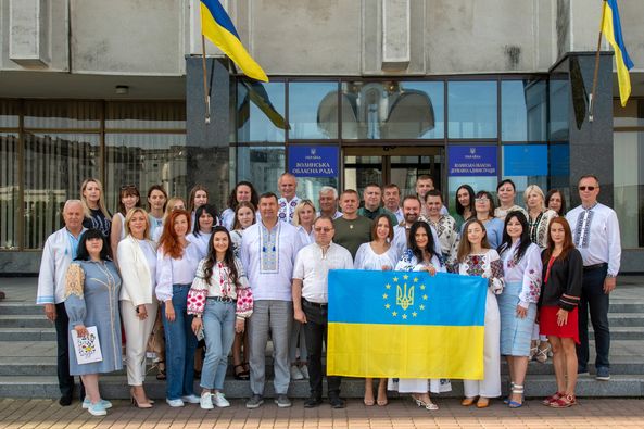 ВОЛИНЯНИ ВІДЗНАЧИЛИ ДЕНЬ ДЕРЖАВНОГО ПРАПОРА