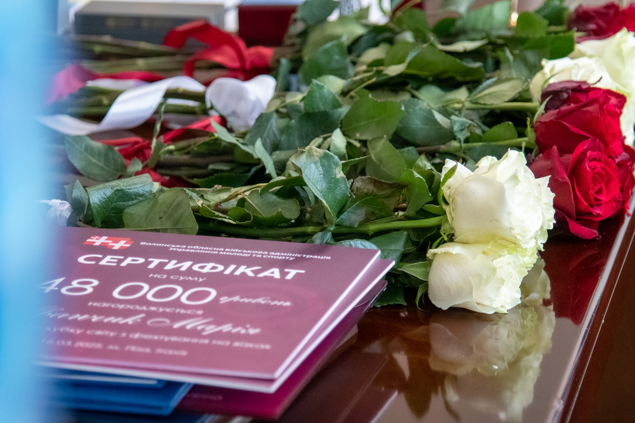 КЕРІВНИКИ ОБЛАСТІ ВІДЗНАЧИЛИ ЧЕМПІОНОК ТА ЇХНІХ ТРЕНЕРІВ