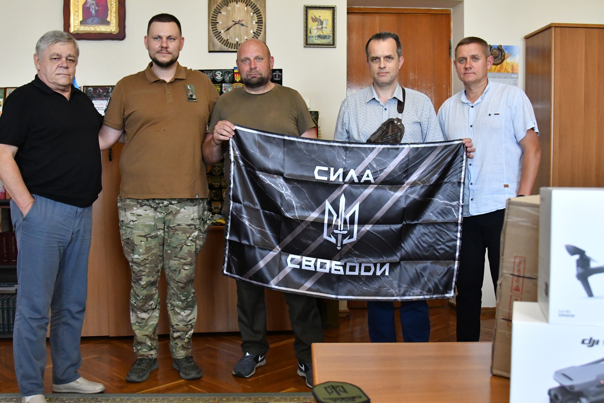 ВОЇНАМ БАТАЛЬЙОНУ «СИЛА СВОБОДИ» ПЕРЕДАЛИ ДРОНИ