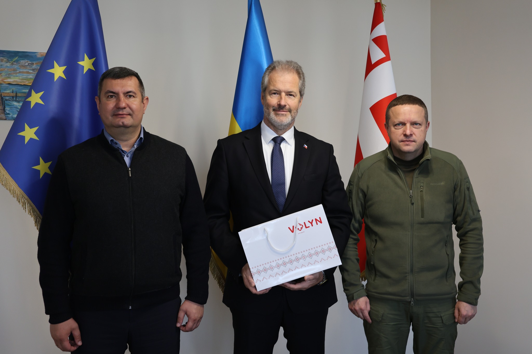 ВОЛИНЬ ВІДВІДАВ ГЕНЕРАЛЬНИЙ КОНСУЛ ЧЕСЬКОЇ РЕСПУБЛІКИ