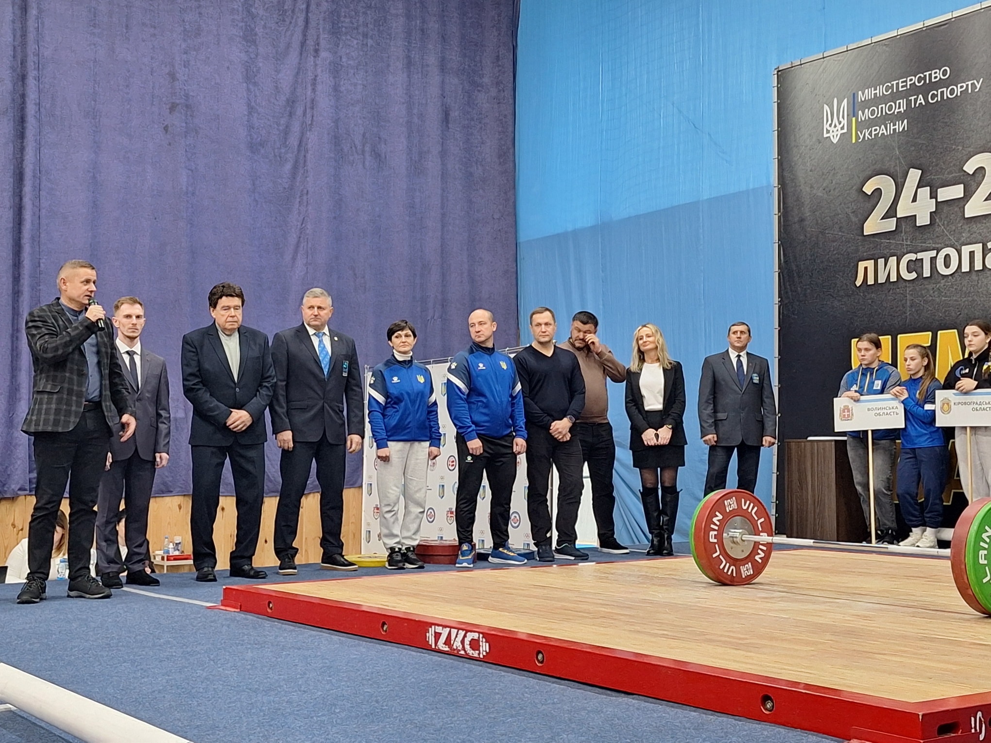 НА ВОЛИНІ СТАТУВАВ ЧЕМПІОНАТ УКРАЇНИ З ВАЖКОЇ АТЛЕТИКИ