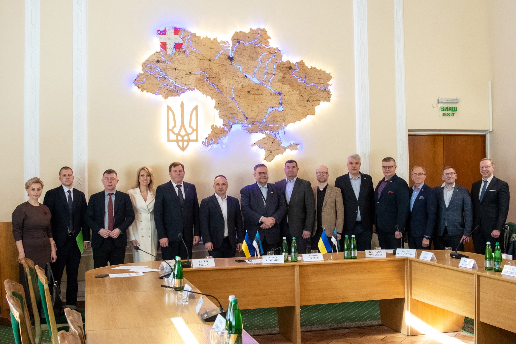 ВОЛИНЬ ВІДВІДАЛА ДЕЛЕГАЦІЯ ВЕРХОВНОГО СУДУ ЕСТОНСЬКОЇ РЕСПУБЛІКИ