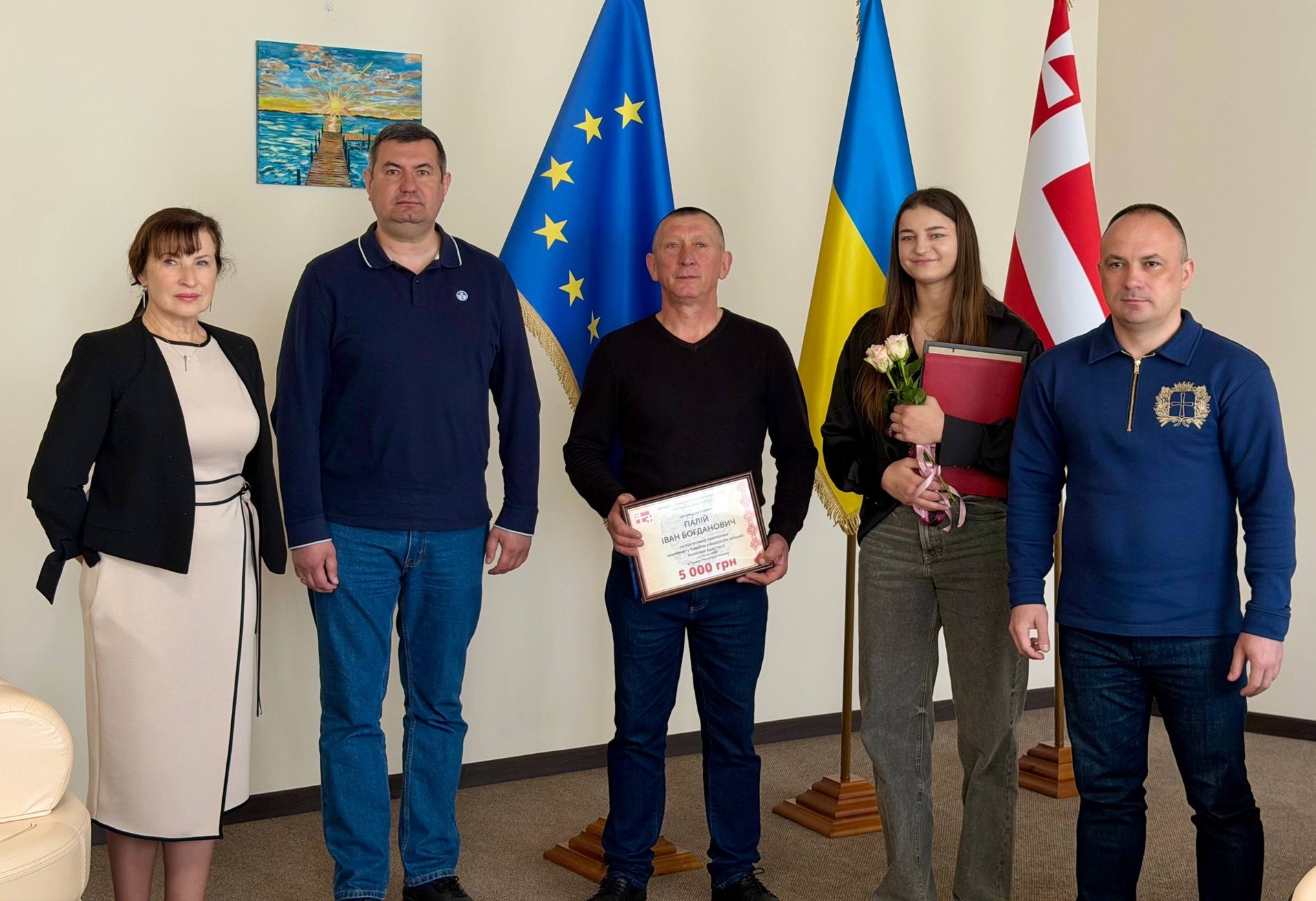 АНАСТАСІЮ АЛПЄЄВУ ПРИВІТАЛИ З ЧЕРГОВИМ ЧЕМПІОНСЬКИМ ТИТУЛОМ