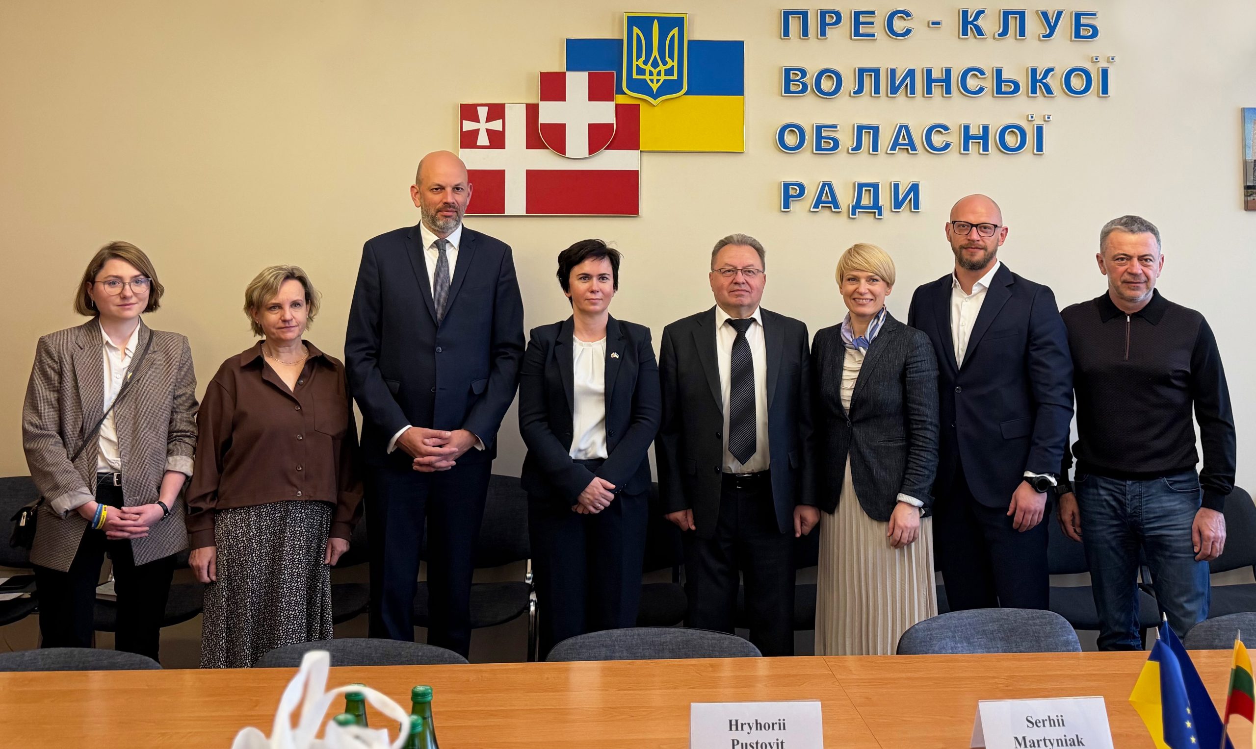 ВОЛИНЬ ПОГЛИБЛЮЄ СПІВПРАЦЮ З ЛИТВОЮ